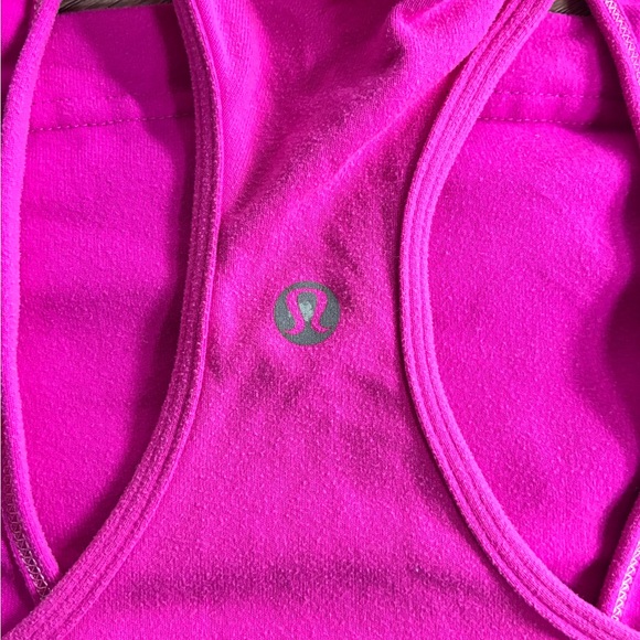 Lululemon Pink Racerback Tank Top - Picture 2 of 3